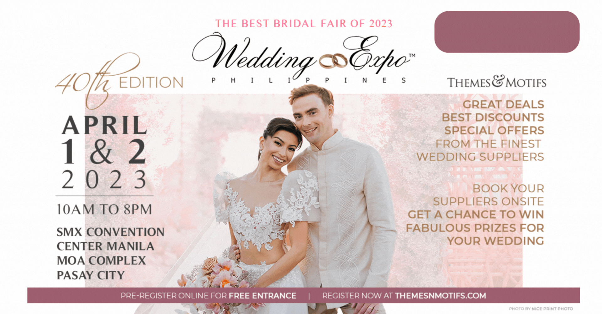 online bridal fair Wedding Expo Philippines March 2023